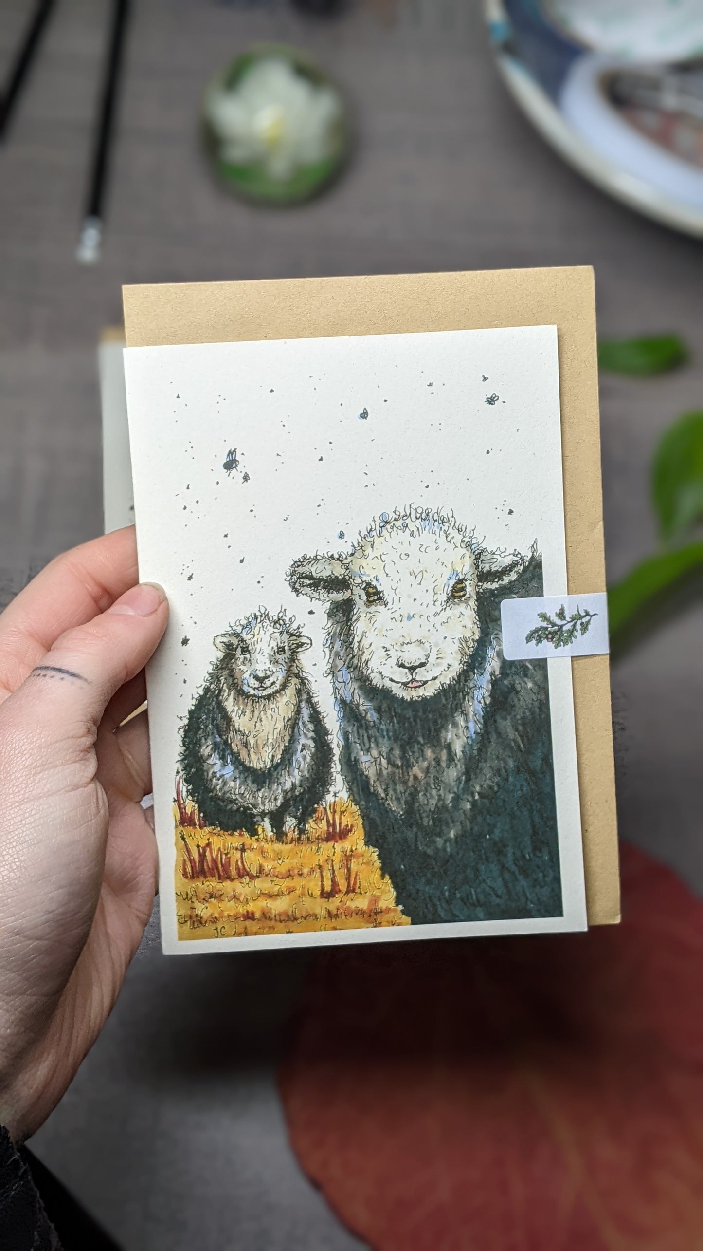 The Cheeky Herdwicks Greeting Card