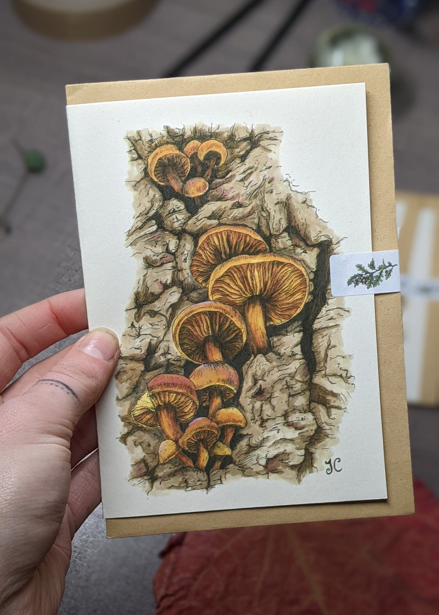 Velvet Shanks Greeting Card