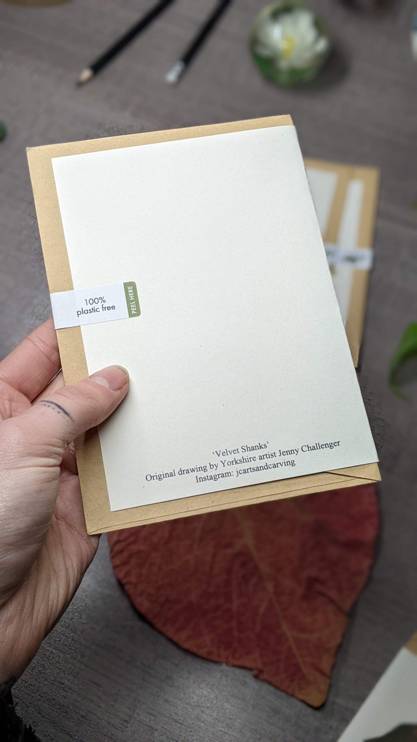 Velvet Shanks Greeting Card