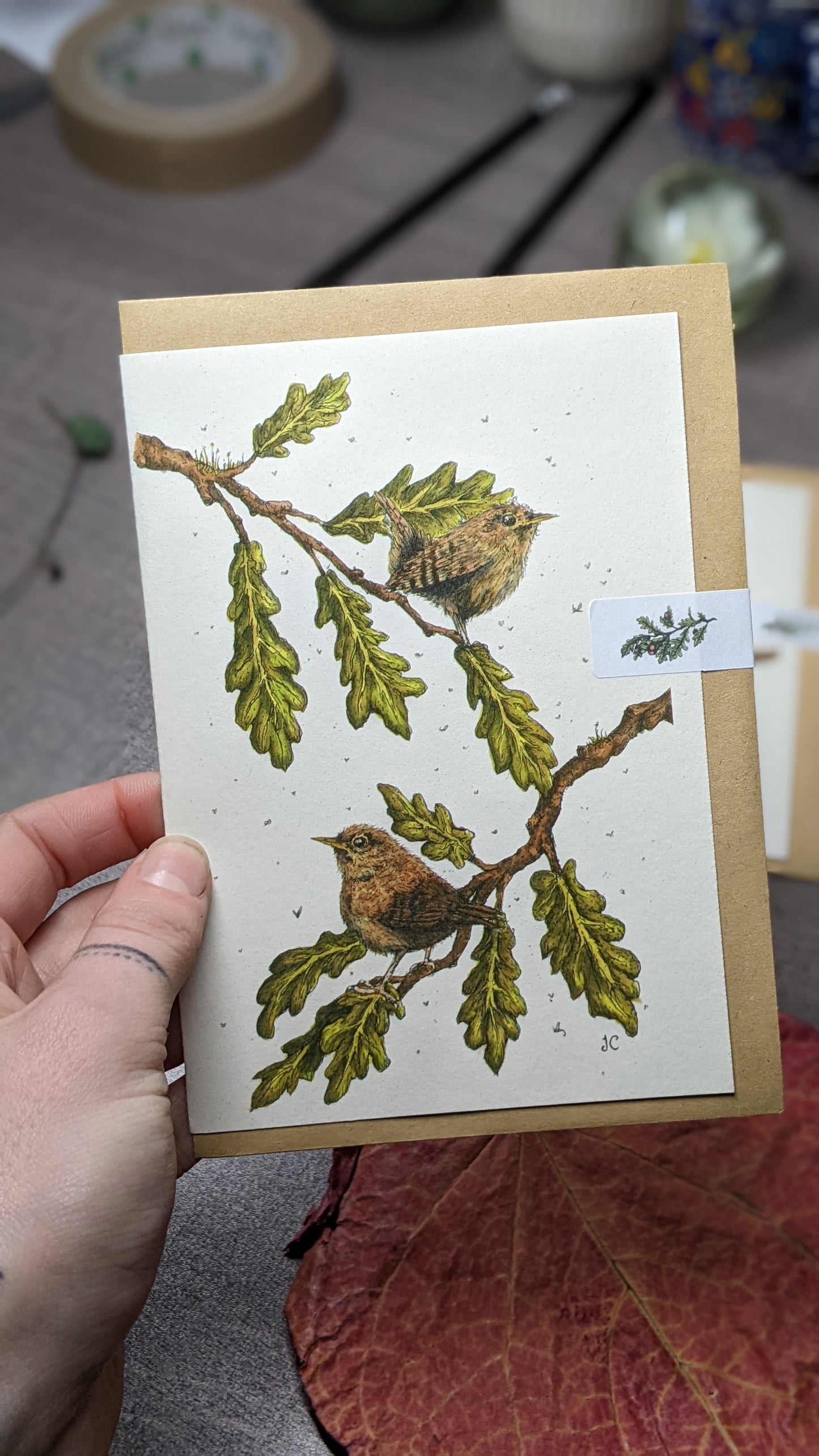 Jenny Wrens Greeting Card