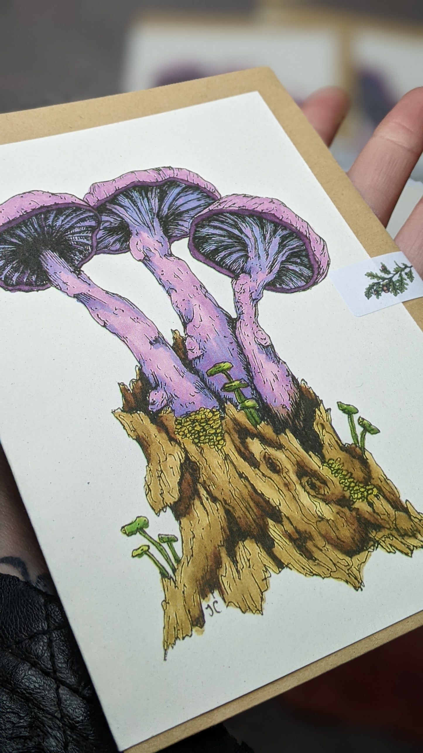 Amethyst Deceiver Greeting Card