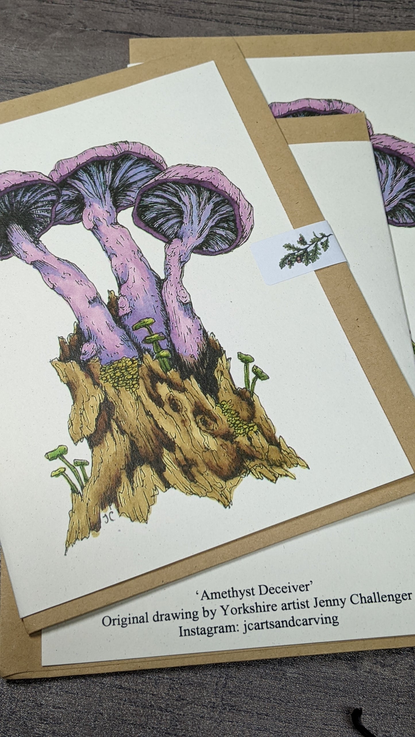 Amethyst Deceiver Greeting Card