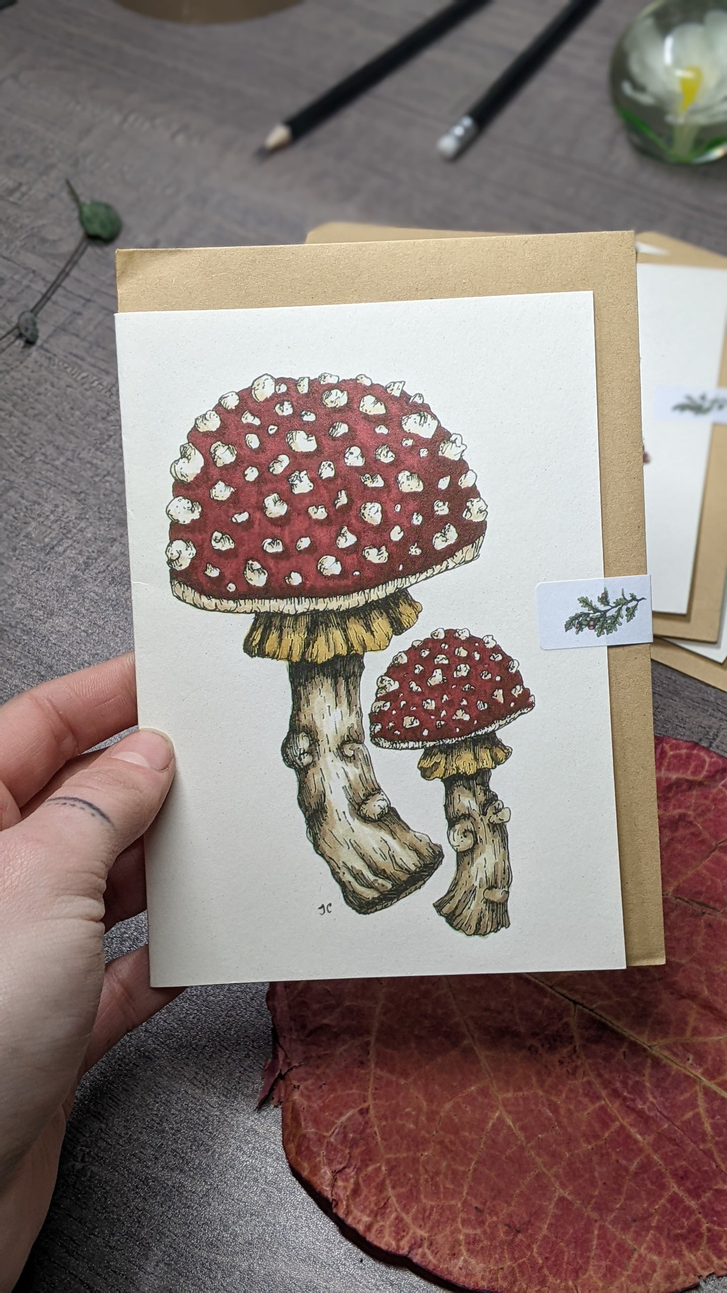 Fly Agaric Greeting Card