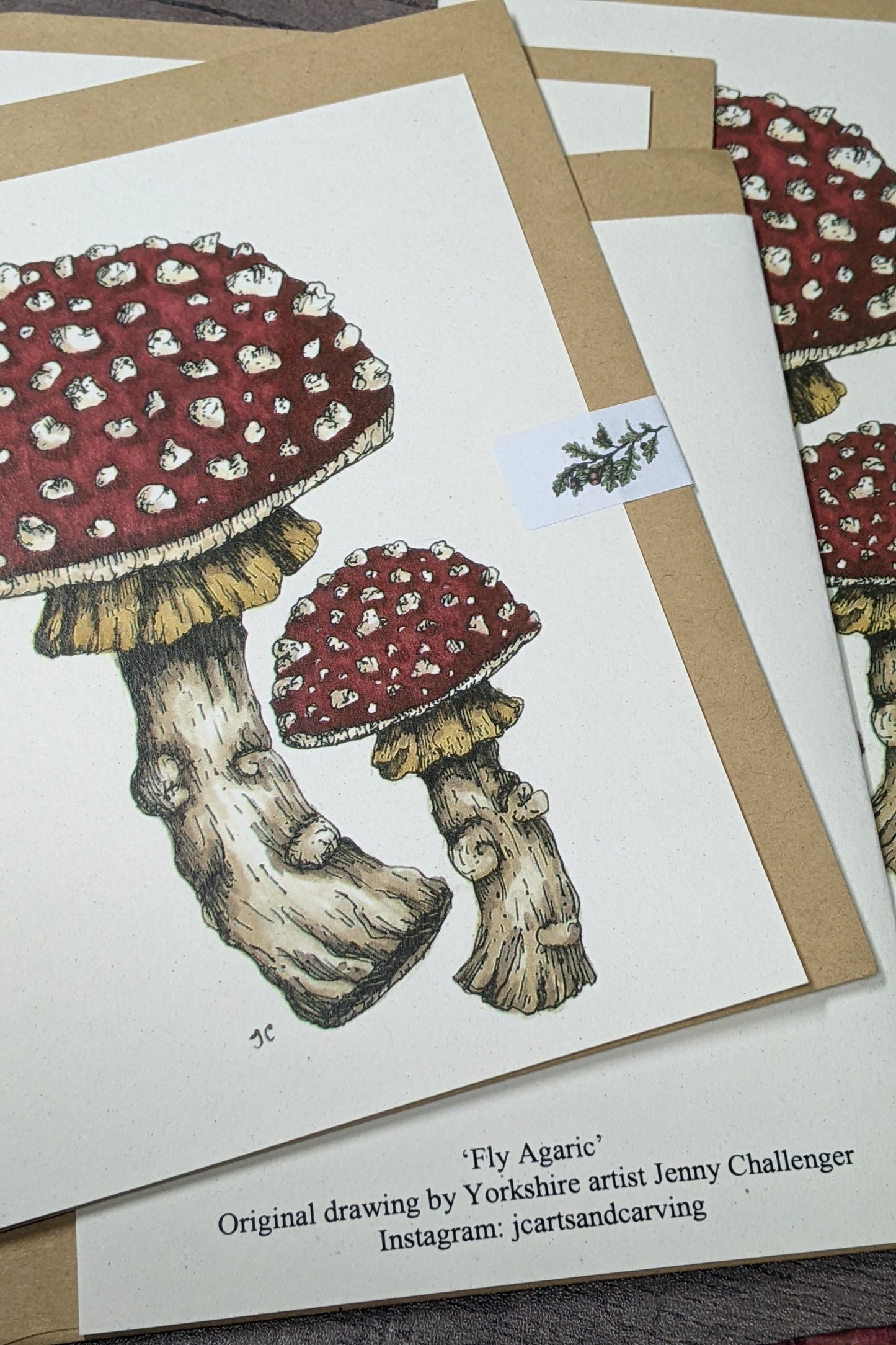 Fly Agaric Greeting Card