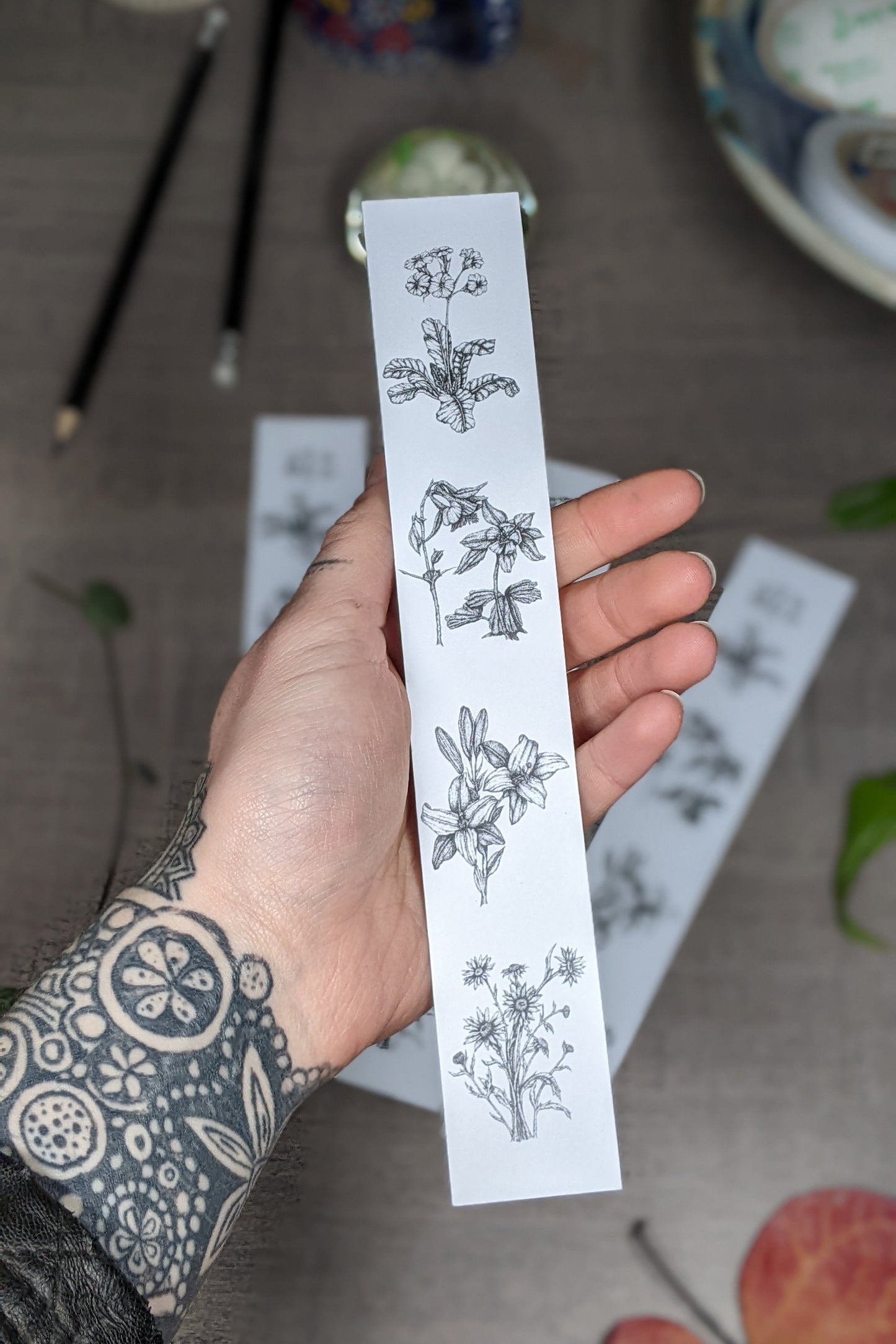 Floral Bookmark