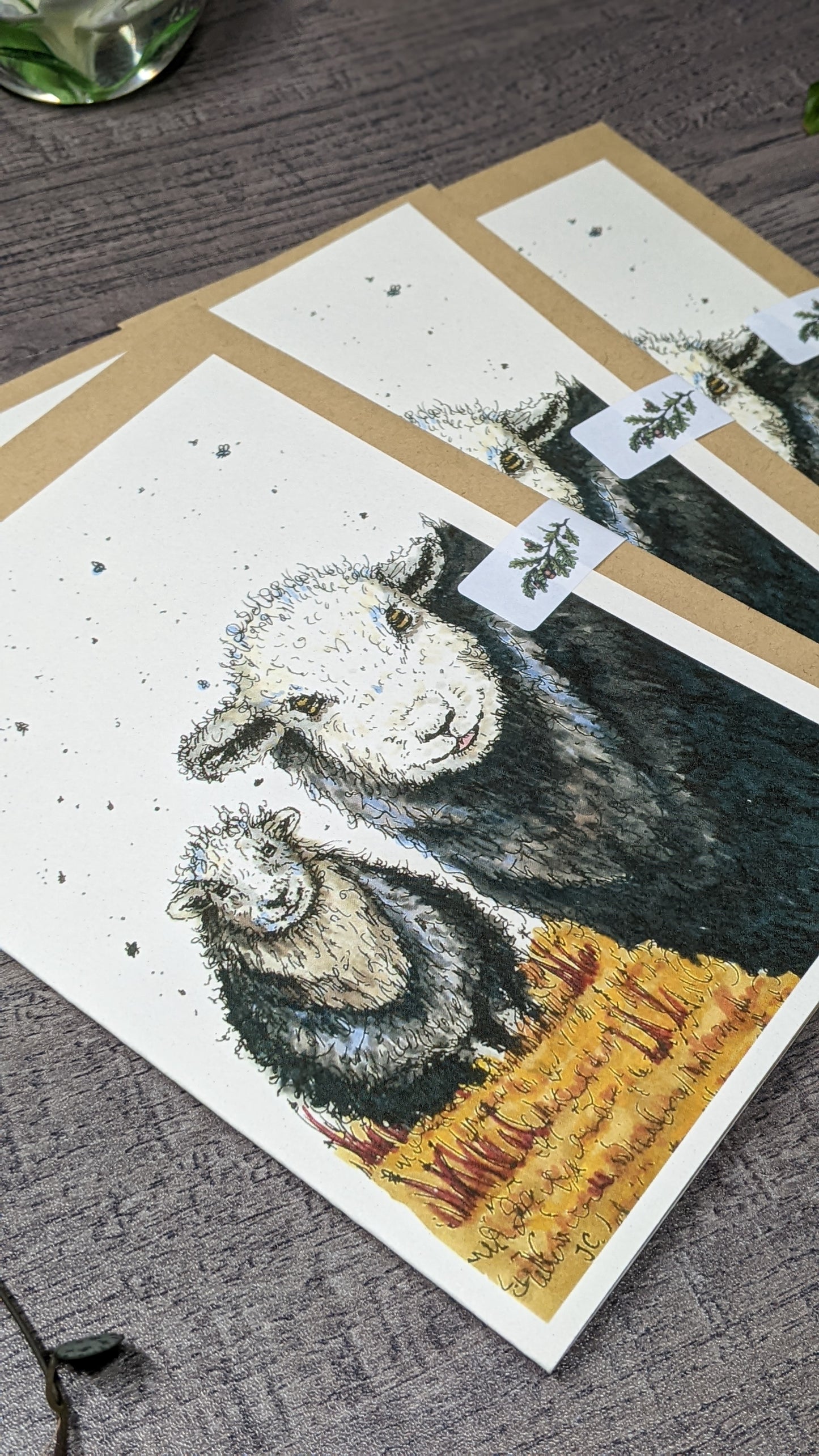 The Cheeky Herdwicks Greeting Card