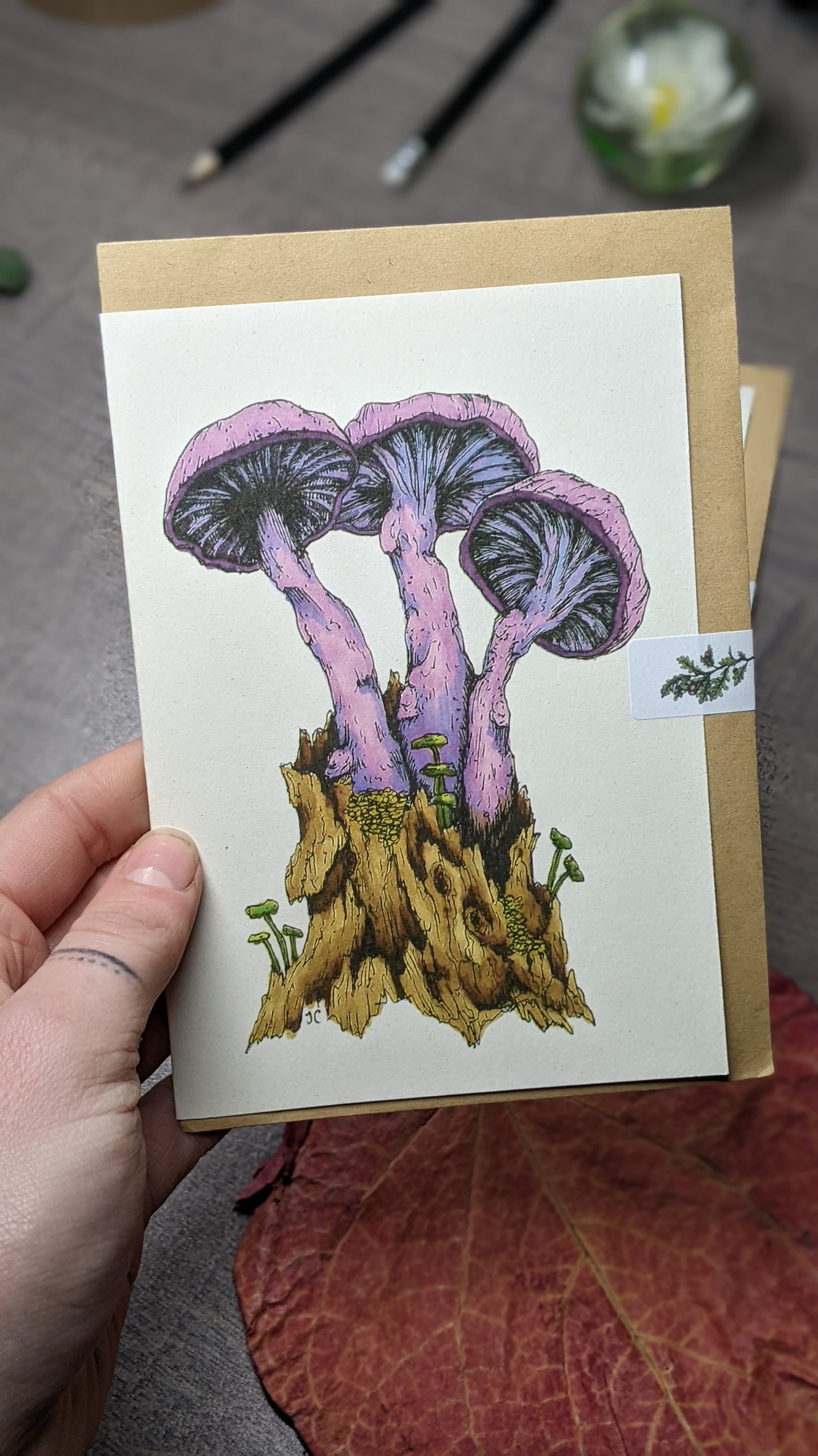 Amethyst Deceiver Greeting Card