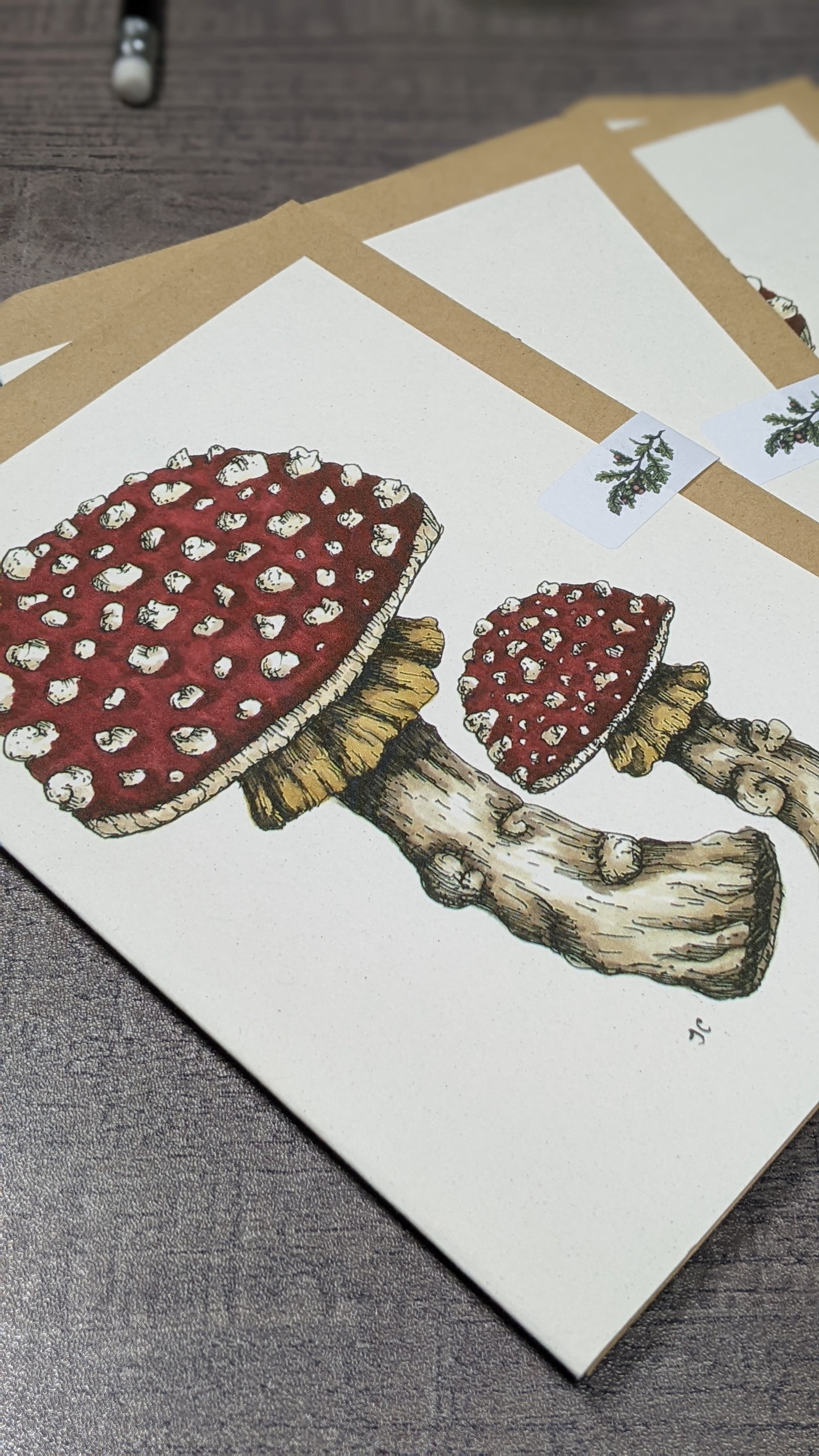 Fly Agaric Greeting Card