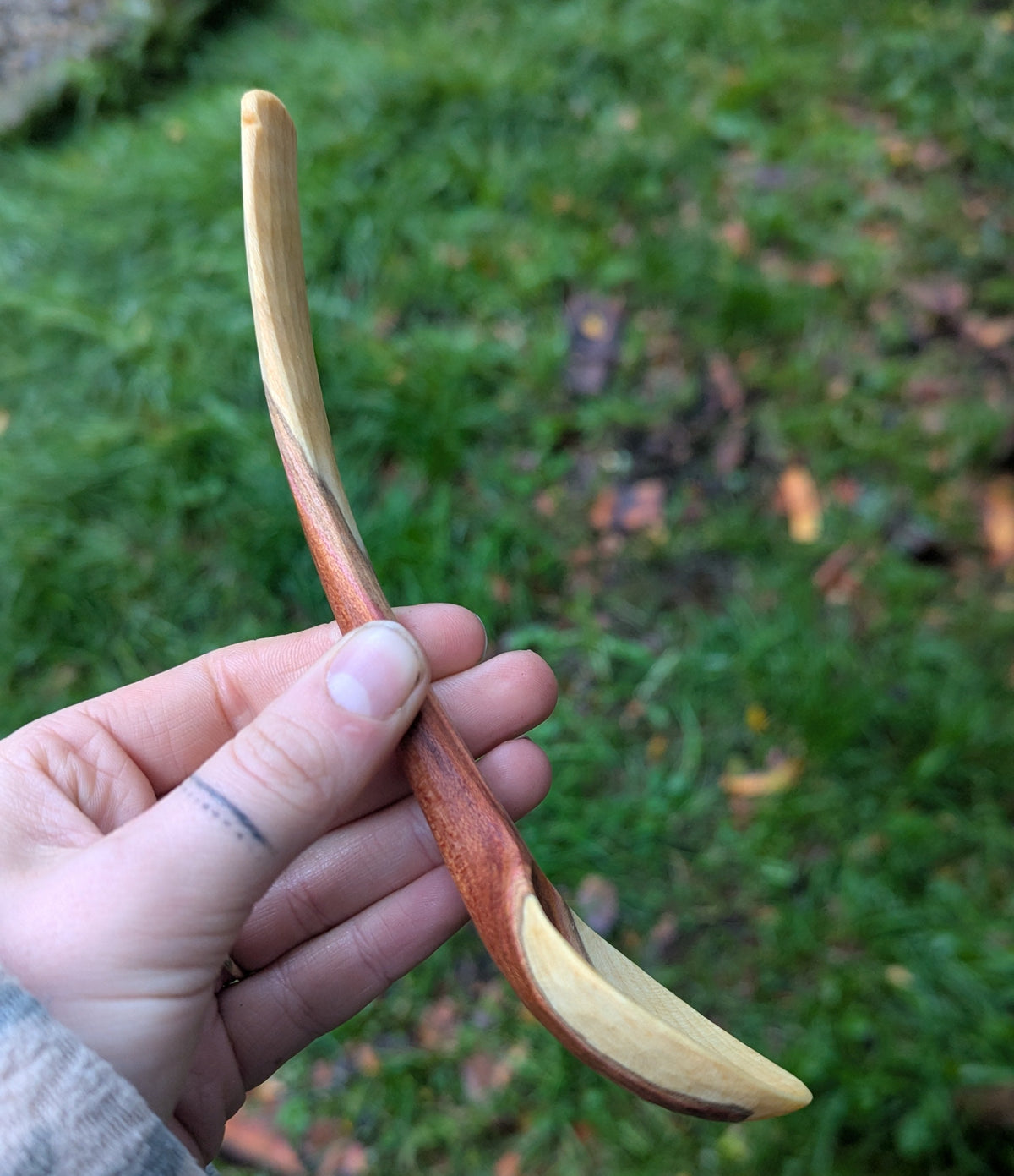 Plum soup spoon