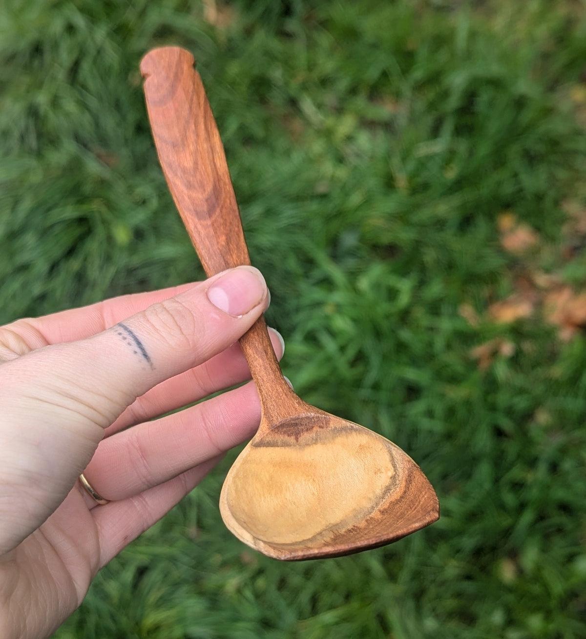Plum Eating Spoon (longer handle)