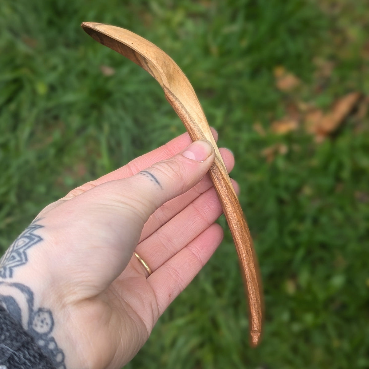 Plum Eating Spoon (longer handle)