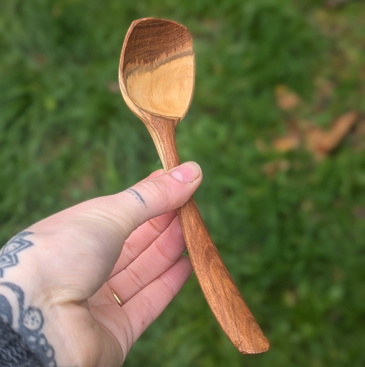 Plum Eating Spoon (longer handle)