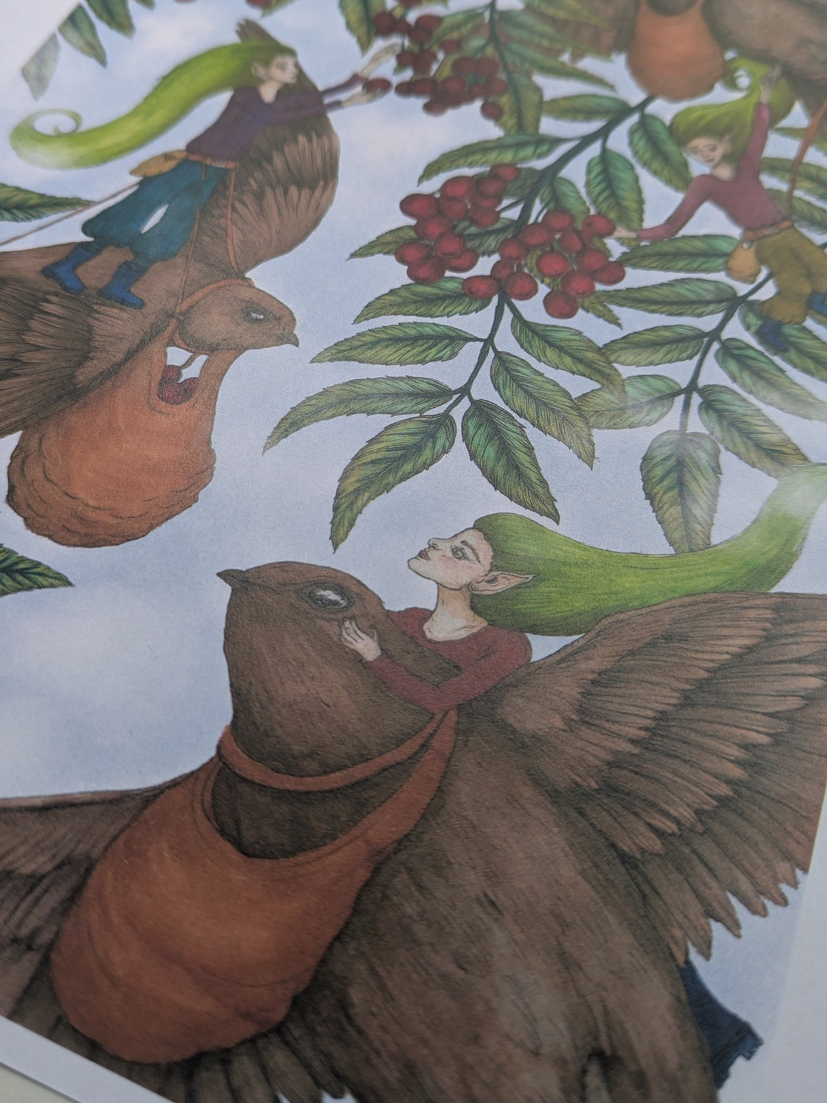 The Swift Riders Poem Poster