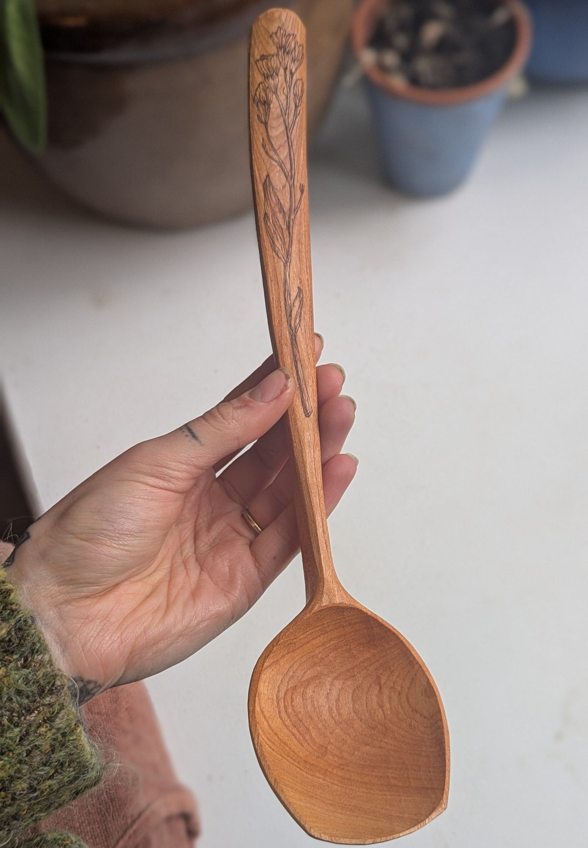 Cherry Serving Spoon 🌸