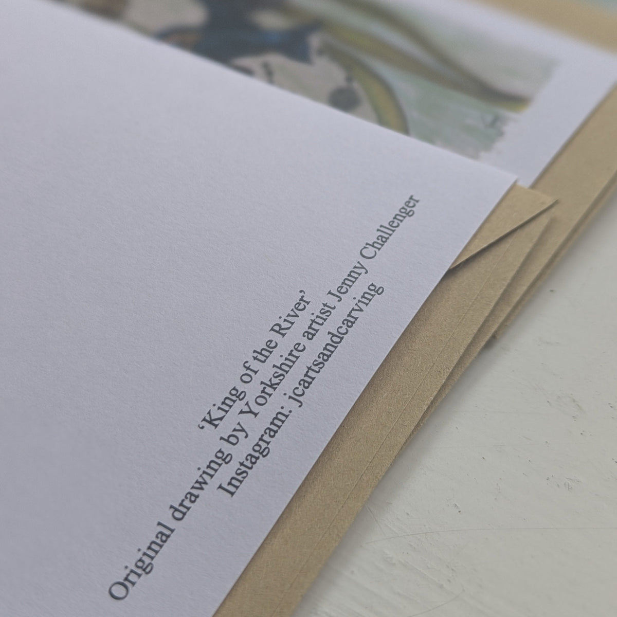 The King Of The River Greeting Card
