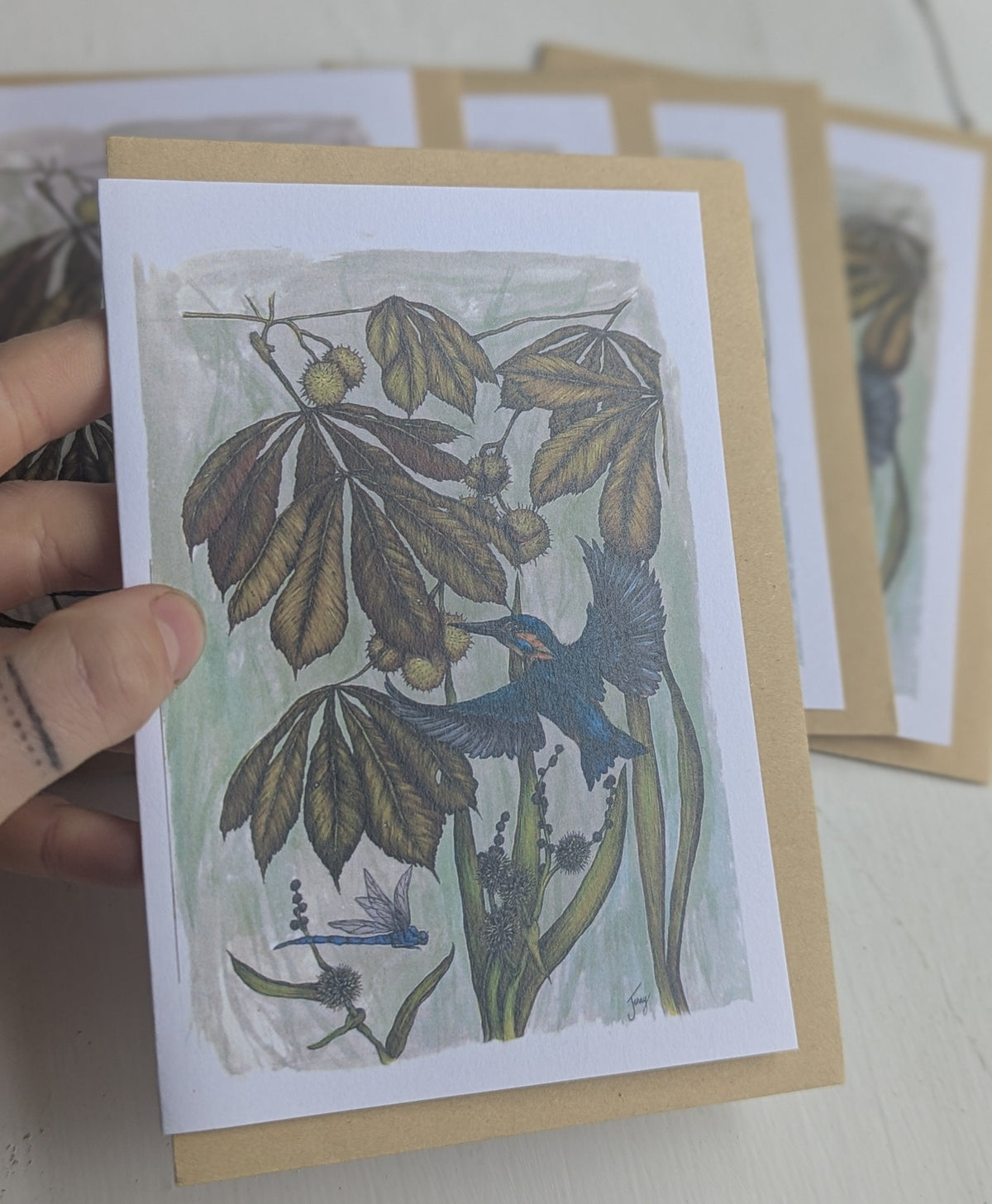 The King Of The River Greeting Card