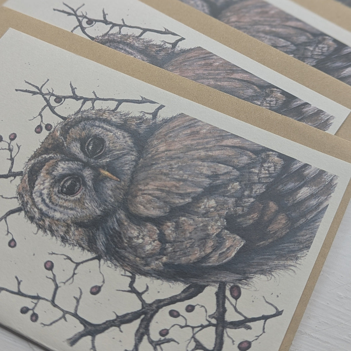 Timmy Tawny Owl Greeting Card